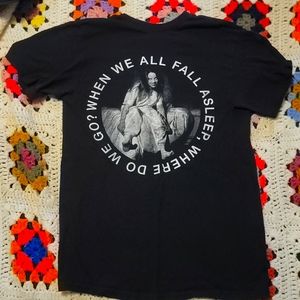 Billie Ellish when we all fall asleep tour shirt